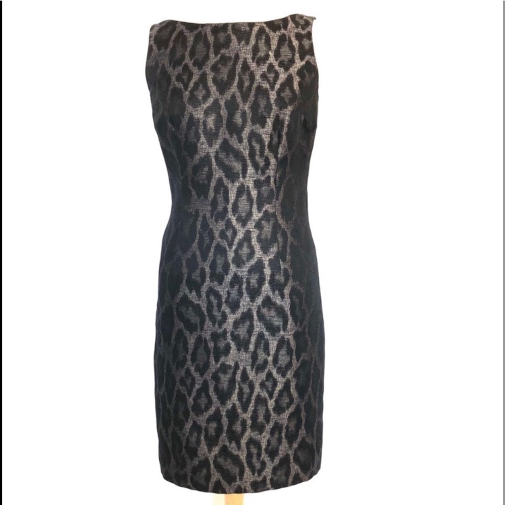 (NWOT) Ann Taylor animal print dress sz 2